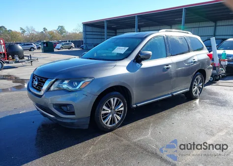 2018 Nissan Pathfinder Sv z USA, uszkodzony, nr VIN 5N1DR2MN7JC635219
